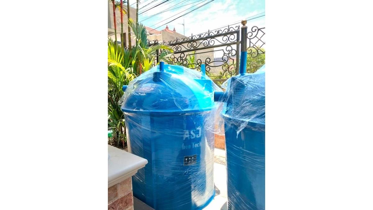 Pengiriman Bio Septictank 1500 L di Atlas Sport Club Surabaya